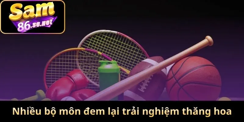 Nhiều bộ môn hứa hẹn đem lại trải nghiệm thăng hoa