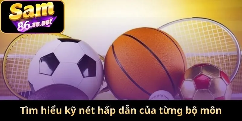 Tìm hiểu kỹ nét hấp dẫn của từng bộ môn